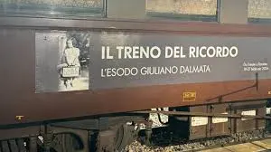 Il Treno del Ricordo percorre ROTTA 230°